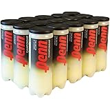 Penn Championship Tennis Balls - Extra Duty Felt Pressurized Tennis Balls 3 Count(Pack of 12)