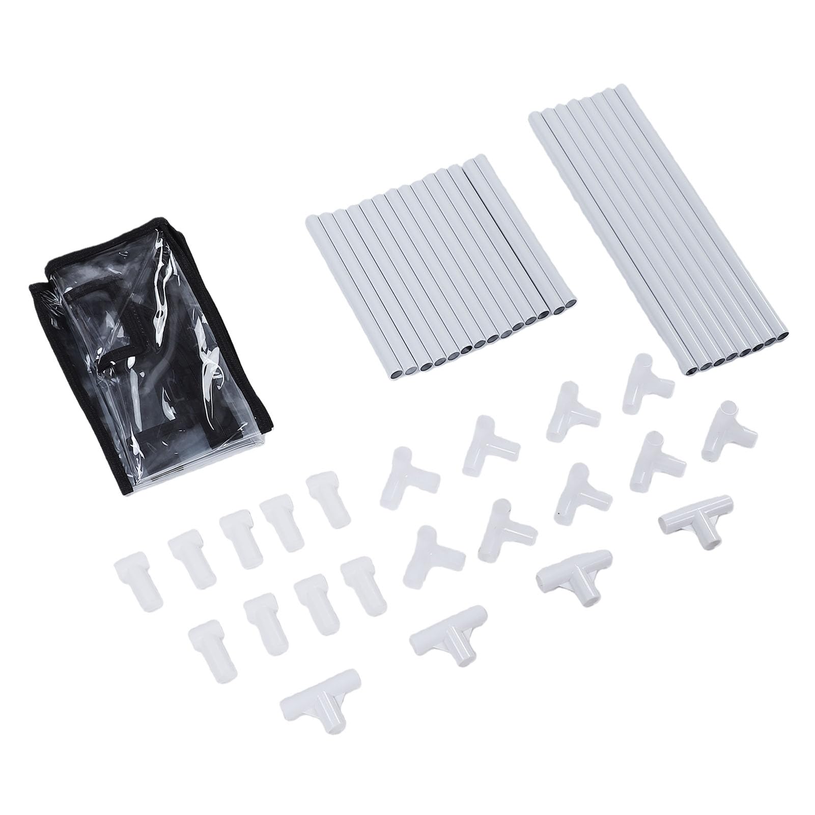 Eujgoov 3D-Drucker-Filament-Aufbewahrungsbox, PVC-Filament-Rack mit Transparenter Abdeckung, 2-stufiger Organizer für 10 Rollen 1 Kg Spulen für 3D-Druck, Studio, Werkstatt, Desktop-Nutzung