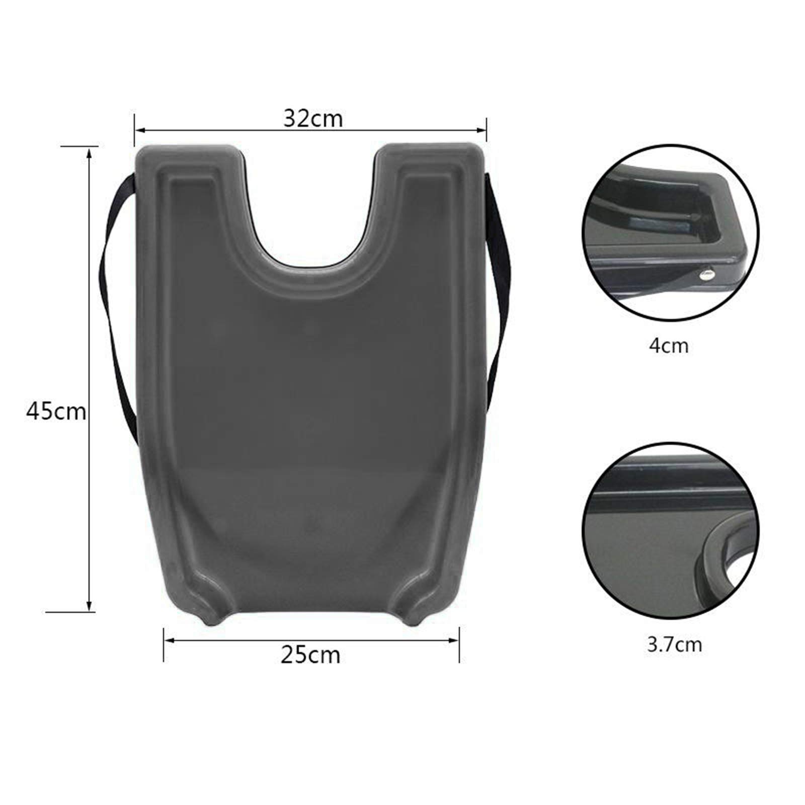 Vassoio di lavaggio portatile per lavaggio dei capelli Vasca per lavello per shampoo, facile da pulire, costruzione in plastica resistente, viola