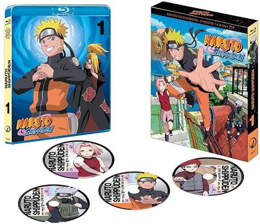 Naruto Shippuden - Box 1 (Edición Coleccionista) [Blu-ray] | Ya disponible en tu tienda friki favorita! En mundofriki.es!