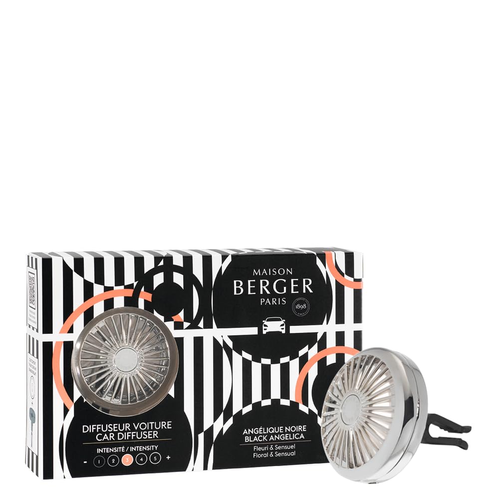 Maison Berger Diffusore per Auto ILLUSION Ricarica Angélique Noire