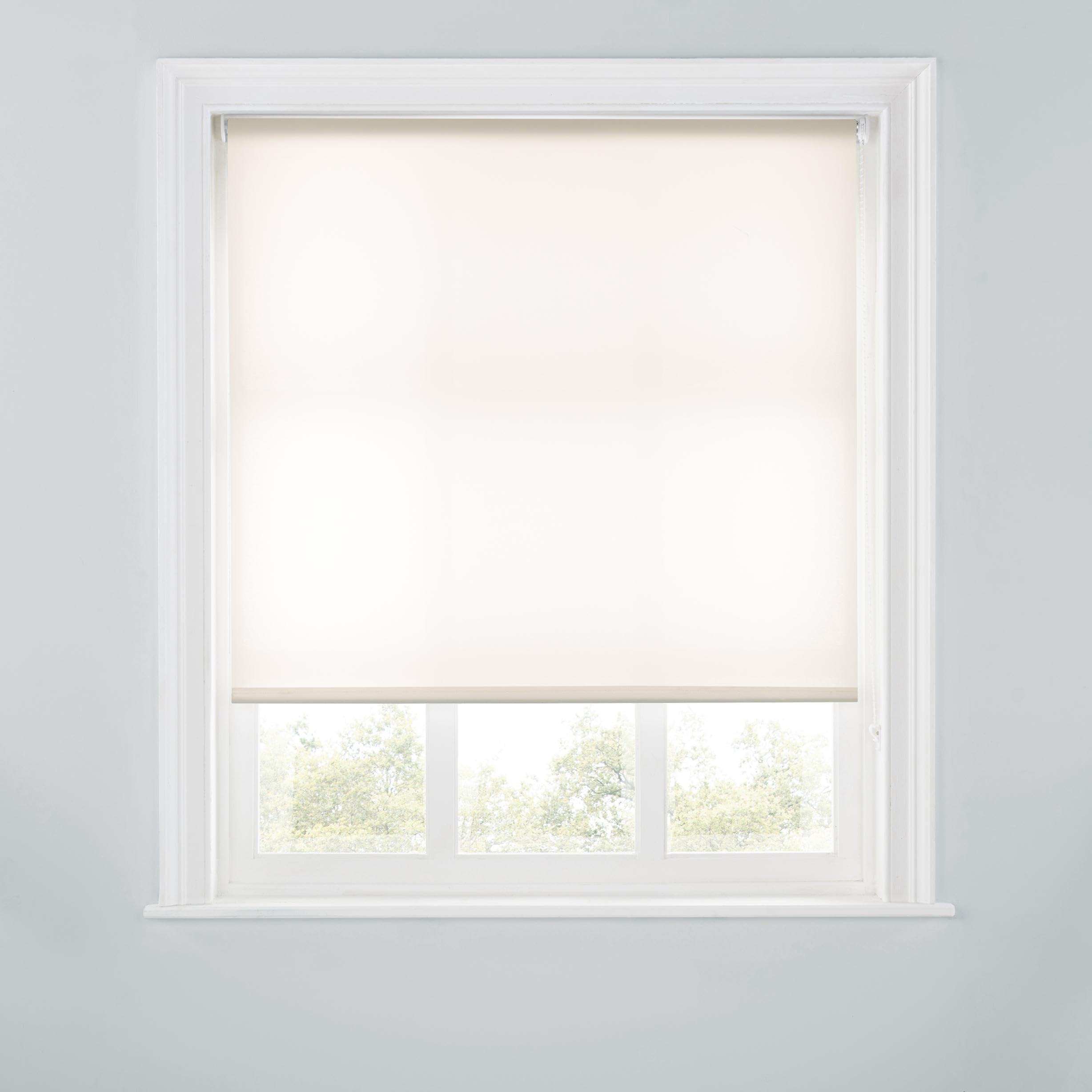 Trimmable Daylight Roller Blind - 4FT - CREAM - 120cm(W) x 170cm(L)