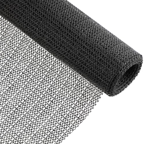 Antirutschmatte 150 x 200cm PVC Gummimatte Zuschneidbar Kofferraummatte Schmutzfangmatte Schubladen Matte für den Täglichen Gebrauch Schwarz