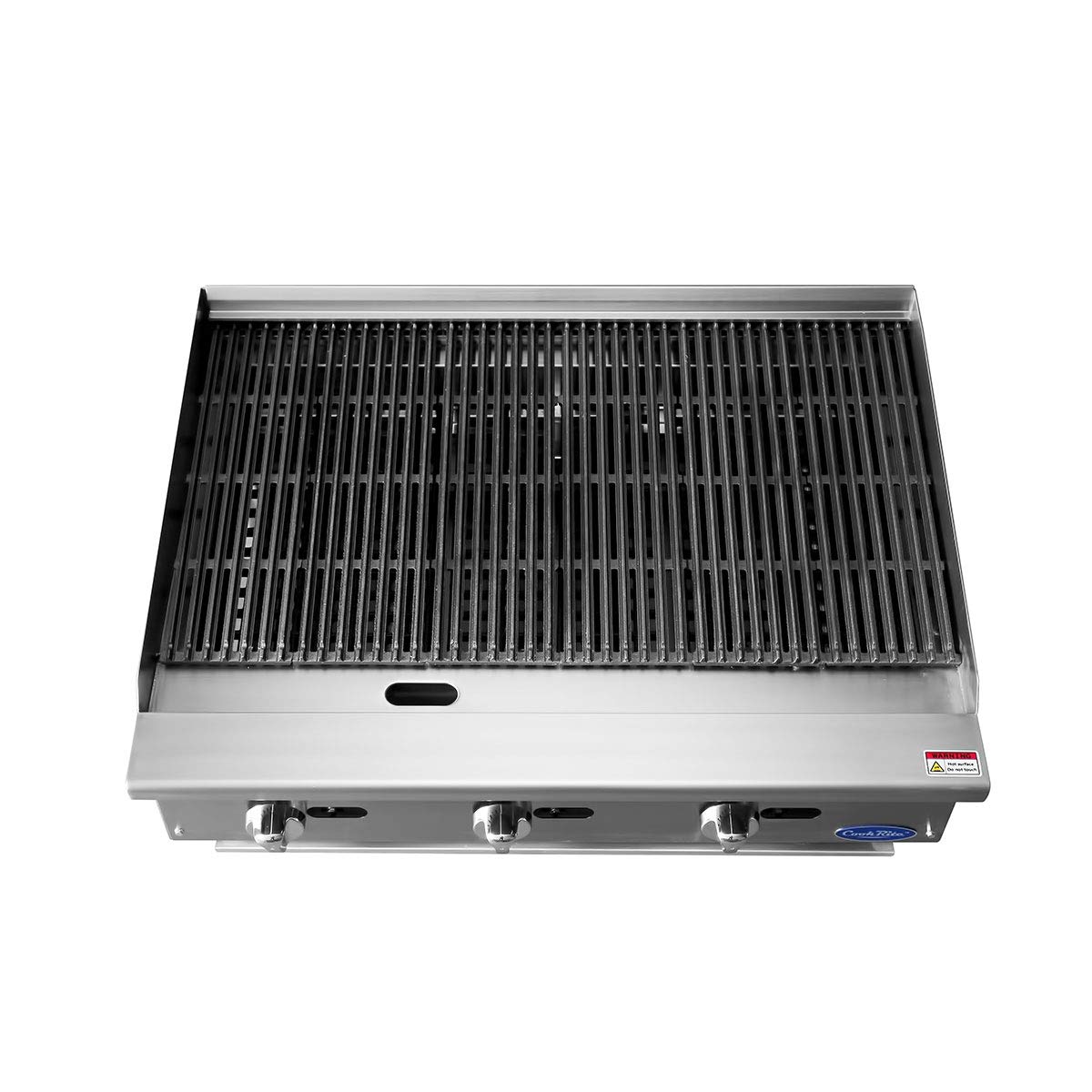 Atosa ATCB Natural Gas Commercial Lava Rock Charbroiler, 36
