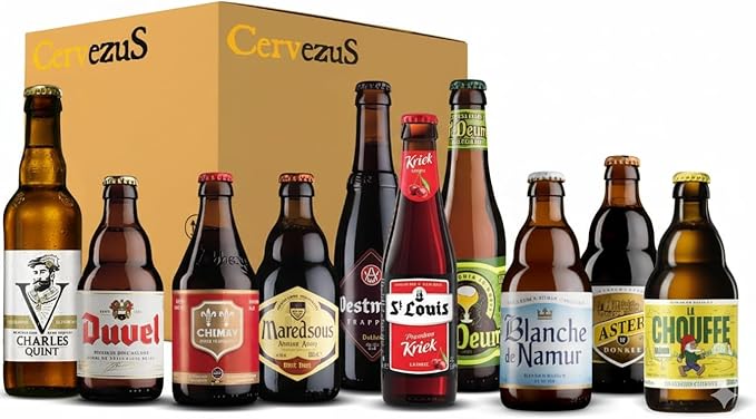Pack de 10 Cervezas Belgas - Variedades Premium