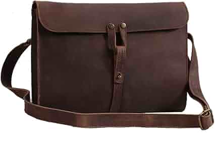 バッグ vintage Genuine Leather Shoulder bag Baseballfan Genuine Leather Crossbody Bag Vintage Cowhide