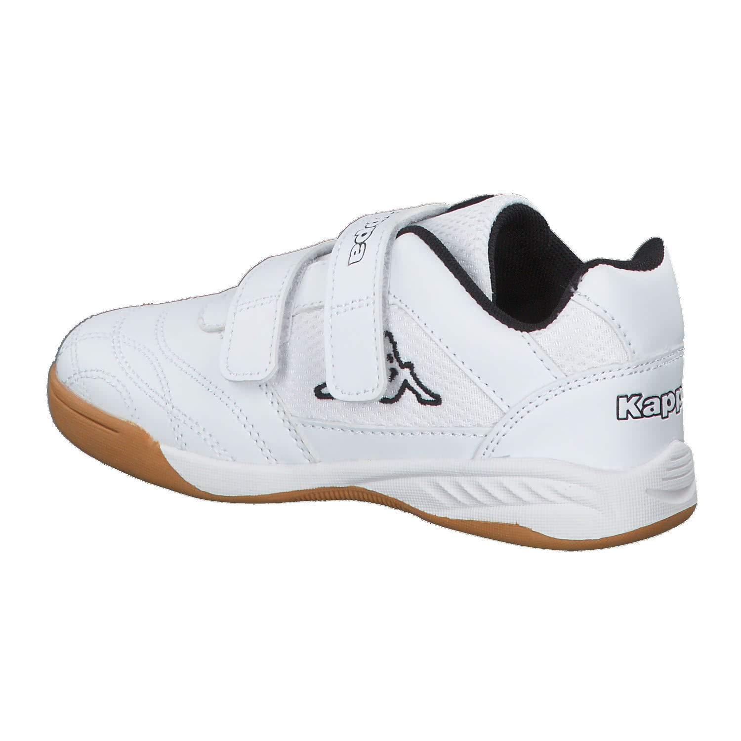 Kappa Kickoff K Unisex Kids, Scarpe, Bianco White Black, 28 EU