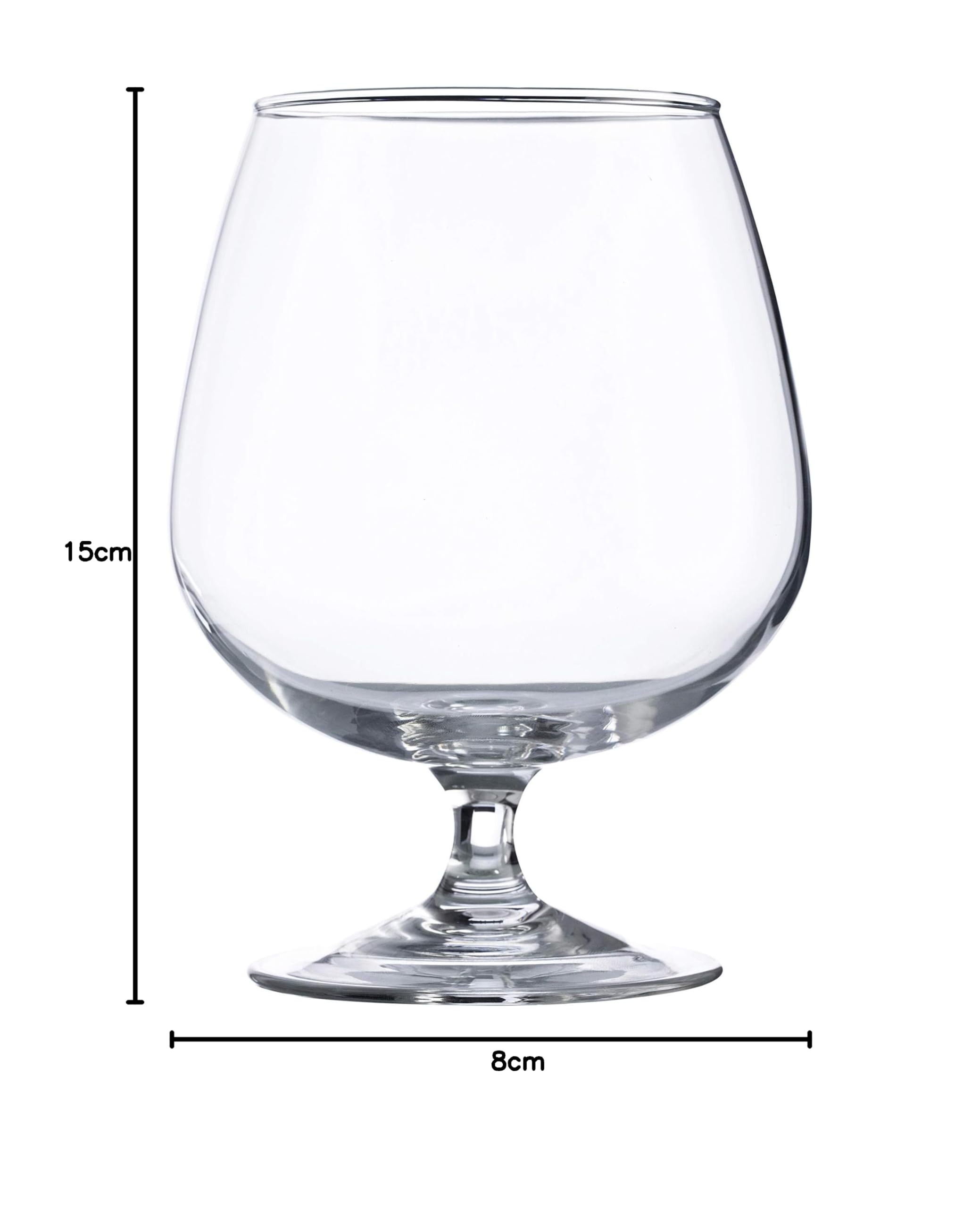 Set 6 Verres à Cognac Stölzle Lausitz 585 Ml - Verre Cristal Sans Plomb Lave-Vaisselle Résistant