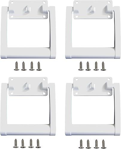 Miniatura 10 de JSP Manufacturing Manijas plásticas blancas del reemplazo del refrigerador del iglú del mercado de accesorios # 21025 para los refrigeradores de