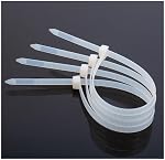 White zip ties 18 inch Large Cable ties wraps100 pcs/Pack outdoor use Long plastic ties with 60 Pounds tensile