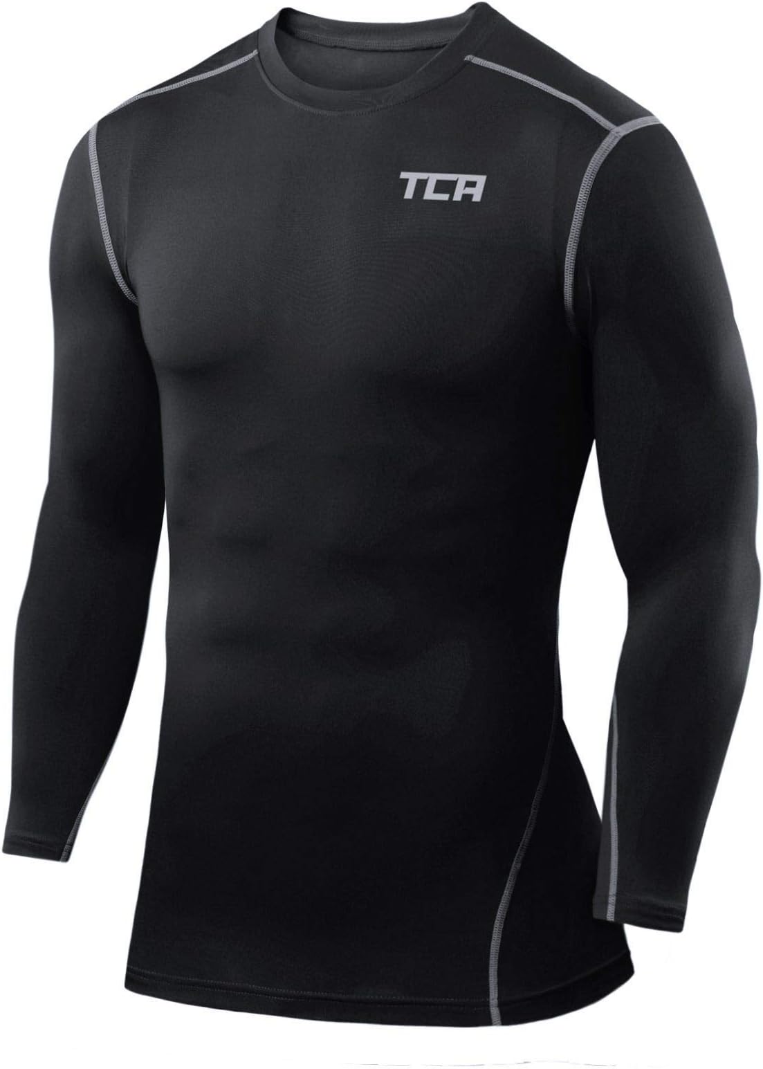 Men and Boys' Long Sleeve Compression Shirt, Athletic Workout Sports Undershirt Base Layer Top