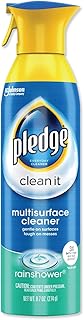PledgeÂ® Multi-Surface Cleaner with GladeÂ® Rainshower 9.7-Oz. Aerosol Can