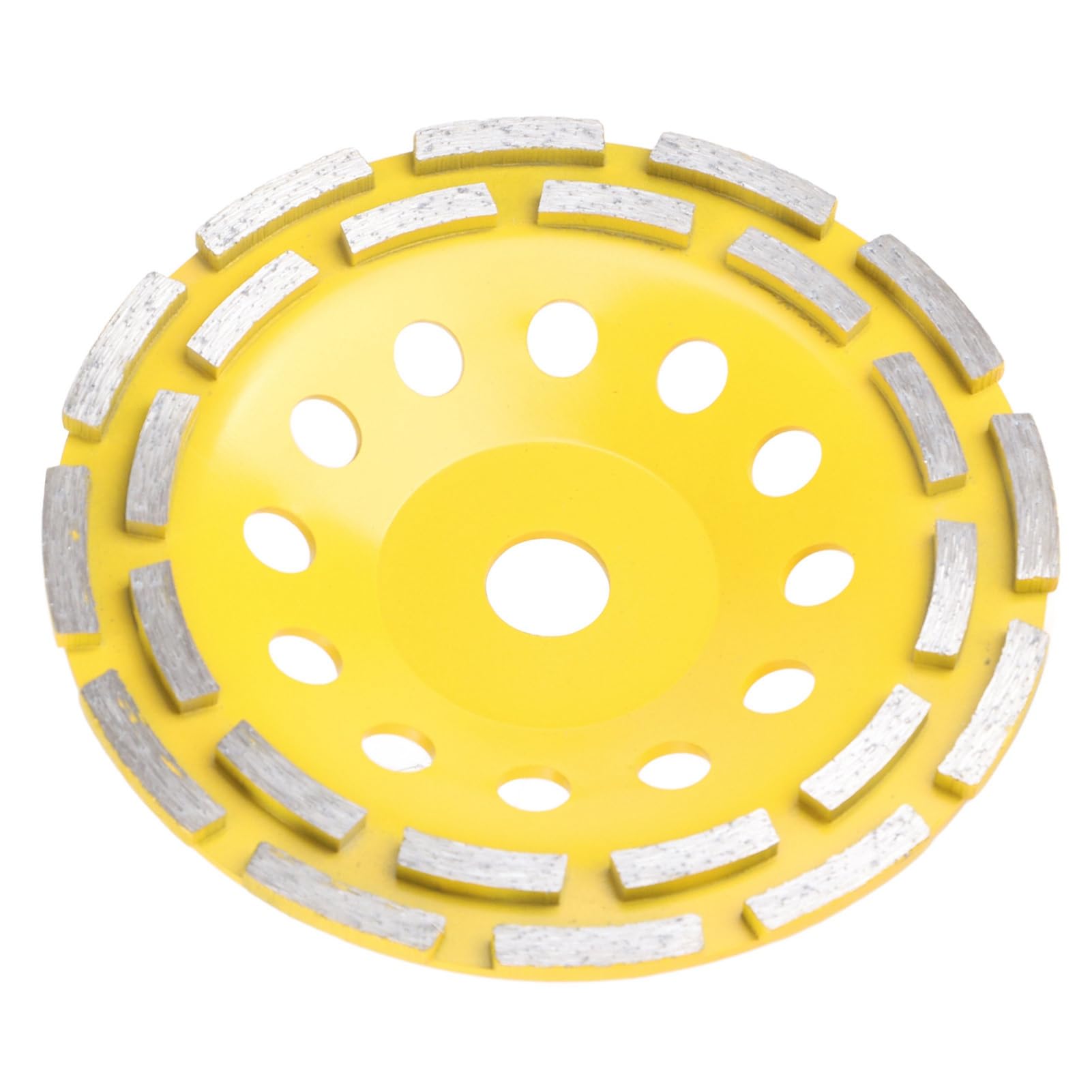 Mola Per Calcestruzzo, Mola a Doppia Fila, Mola a Disco Per Smerigliatrice Angolare Per La Lucidatura E La Pulizia della Smerigliatrice(180mm)
