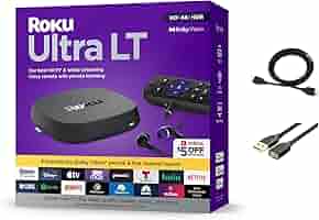 Amazon.com: Roku Ultra LT Streaming Device 4K/HDR/Dolby