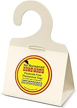 Clothes Moth Monitors Pack of 8 - Moth Pheromone Sticky Strips for Detecting Common & Case Bearing Moths, Odourless, Non-Toxic, Easy to Use Home Wardrobe, Fabric and Carpet Protection