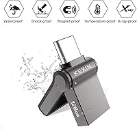 Vista 8 de KEXIN 32G USB C Flash Drive USB 3.0 Metal Dual Drive 32 GB USB Stick Mini Tamaño OTG Memory Stick para Tipo-C Android Smartphones Tablets