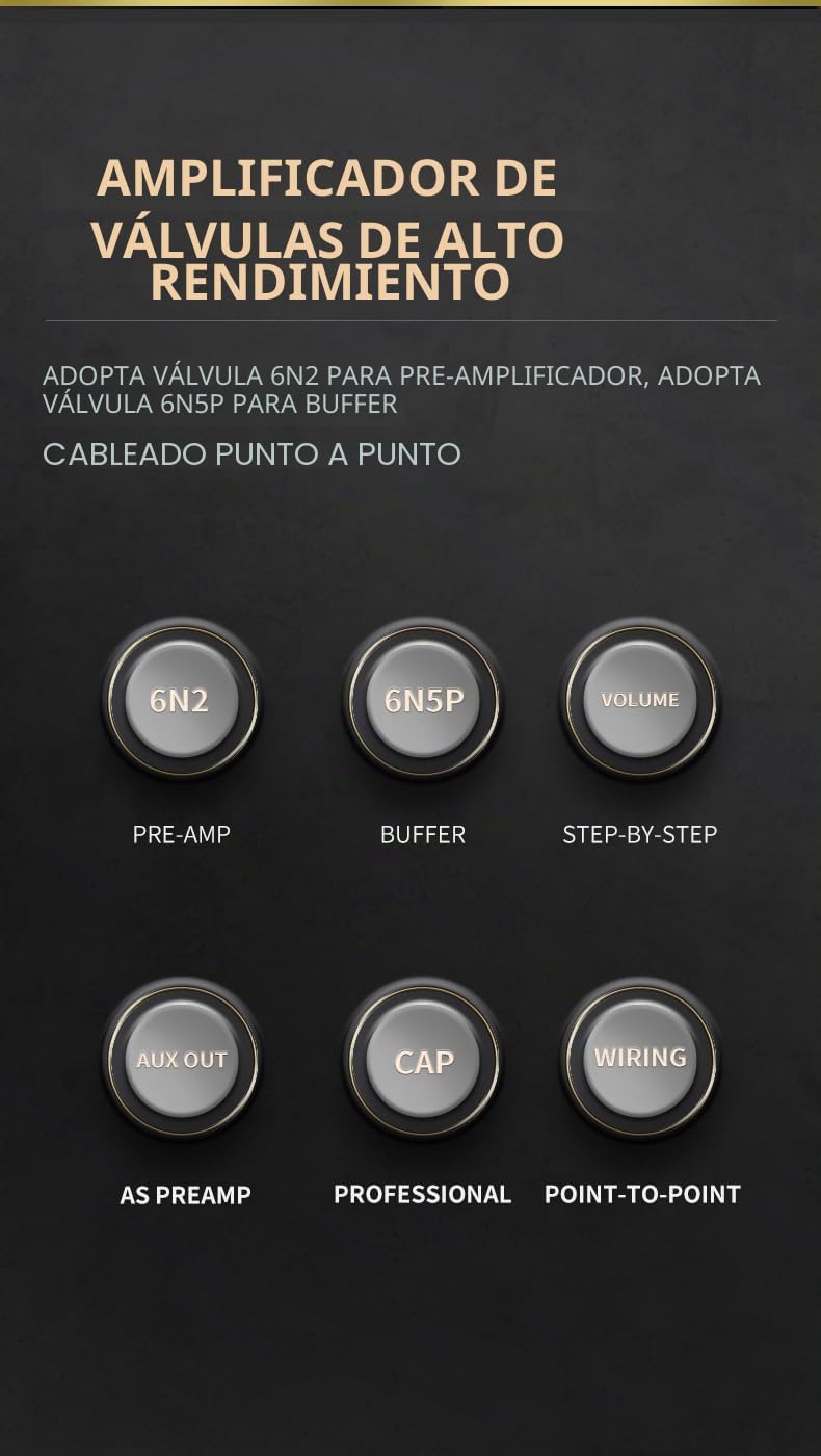 LEAUDIO XDUOO TA-66 Amplificador de auriculares 6N2 6N59 Amplificador de tubo de alto rendimiento
