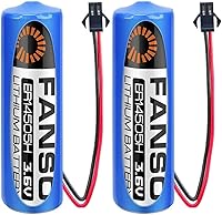 Vista 1 de WEIMAA - Paquete de 2 baterías de litio ER14505H 3.6V 2700mAh LS14505 AA baterías de litio con conector SM