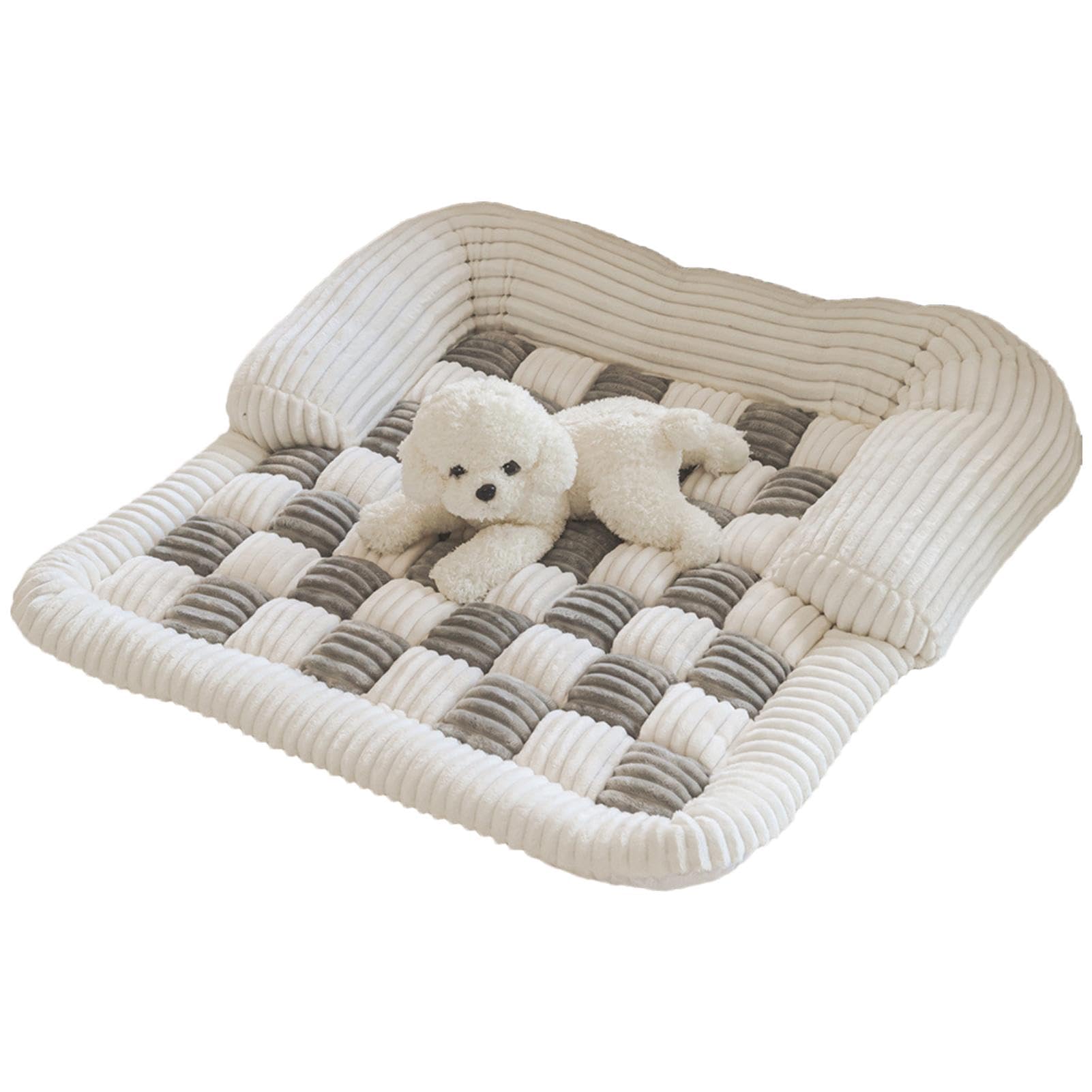 Lit pour chien lavable et tapis anti-stress pour préserver votre mobilier