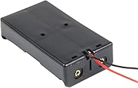 Vista 4 de Soporte de batería 18650, clip de batería 18650, clip de batería con cable de 2 ranuras para 2 baterías 18650 de 3,7 V