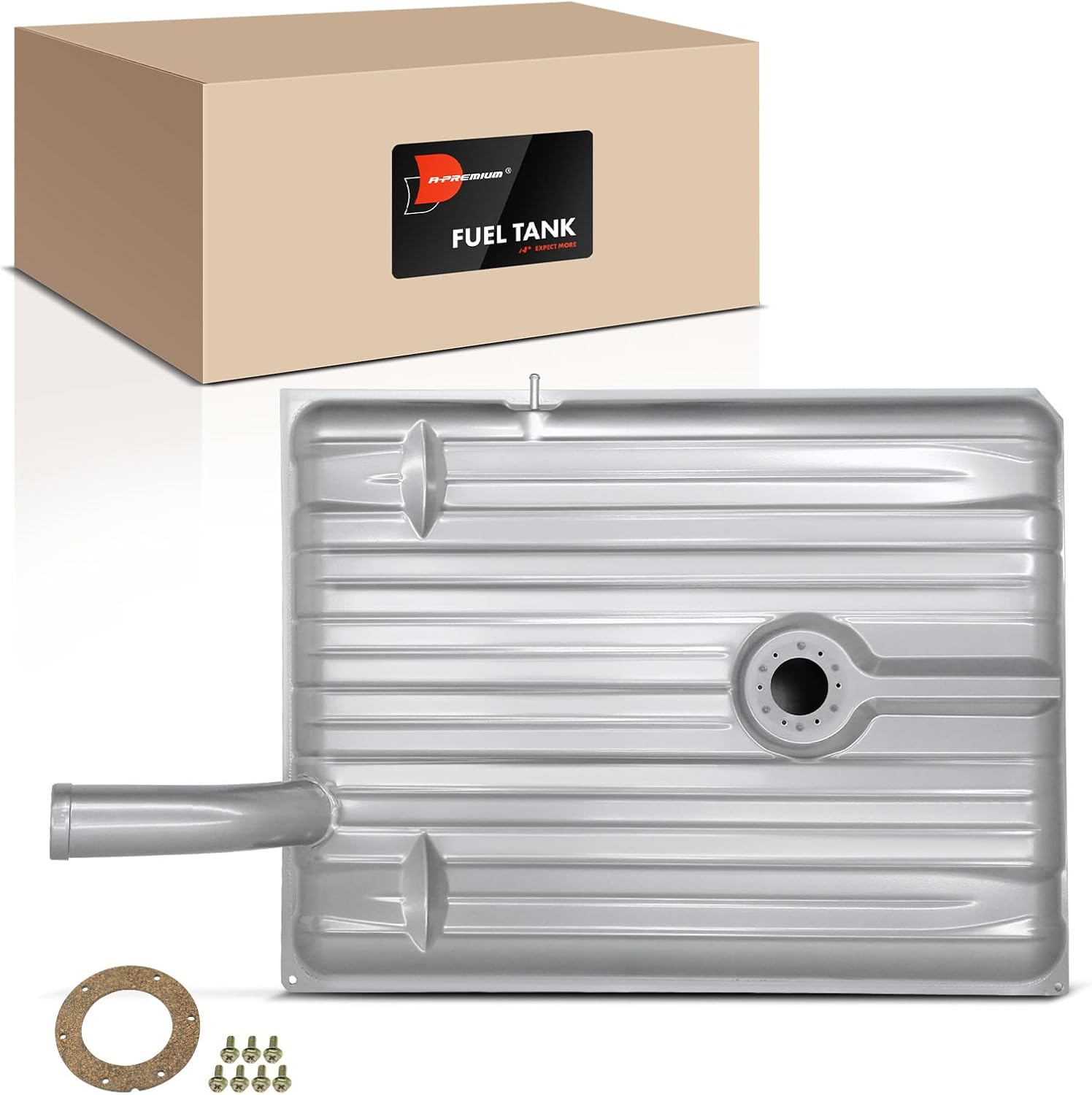 A-Premium Fuel Tank with O-Ring Compatible with Ford Customline, Fairlane, Skyliner, Sunliner, Victoria, 1956, 3.6L 4.4L 4.8L 5.1L, Replace# B6A9002A