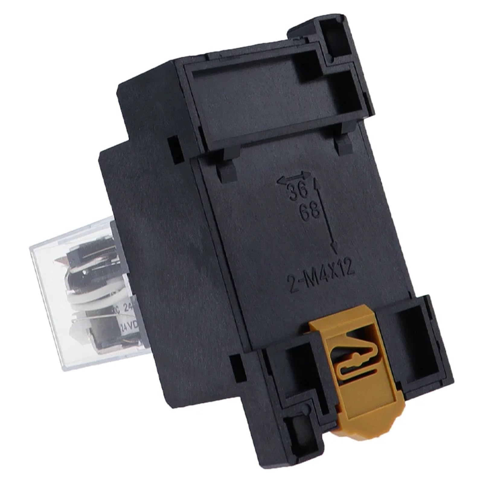 10Set LY4NJ HH64P AC 110V 220V DC 12V 24V 14PIN 10A Relé 4PDT con Base de enchufe(DC,48V)