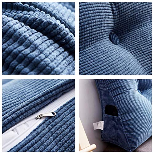 Achterkussens Voor Zitten In Bed, Achterste Wigkussen Voor Bed Leeskussen Voor Volwassenen Voor Kantoorbeddenbank(Size… - Image 7