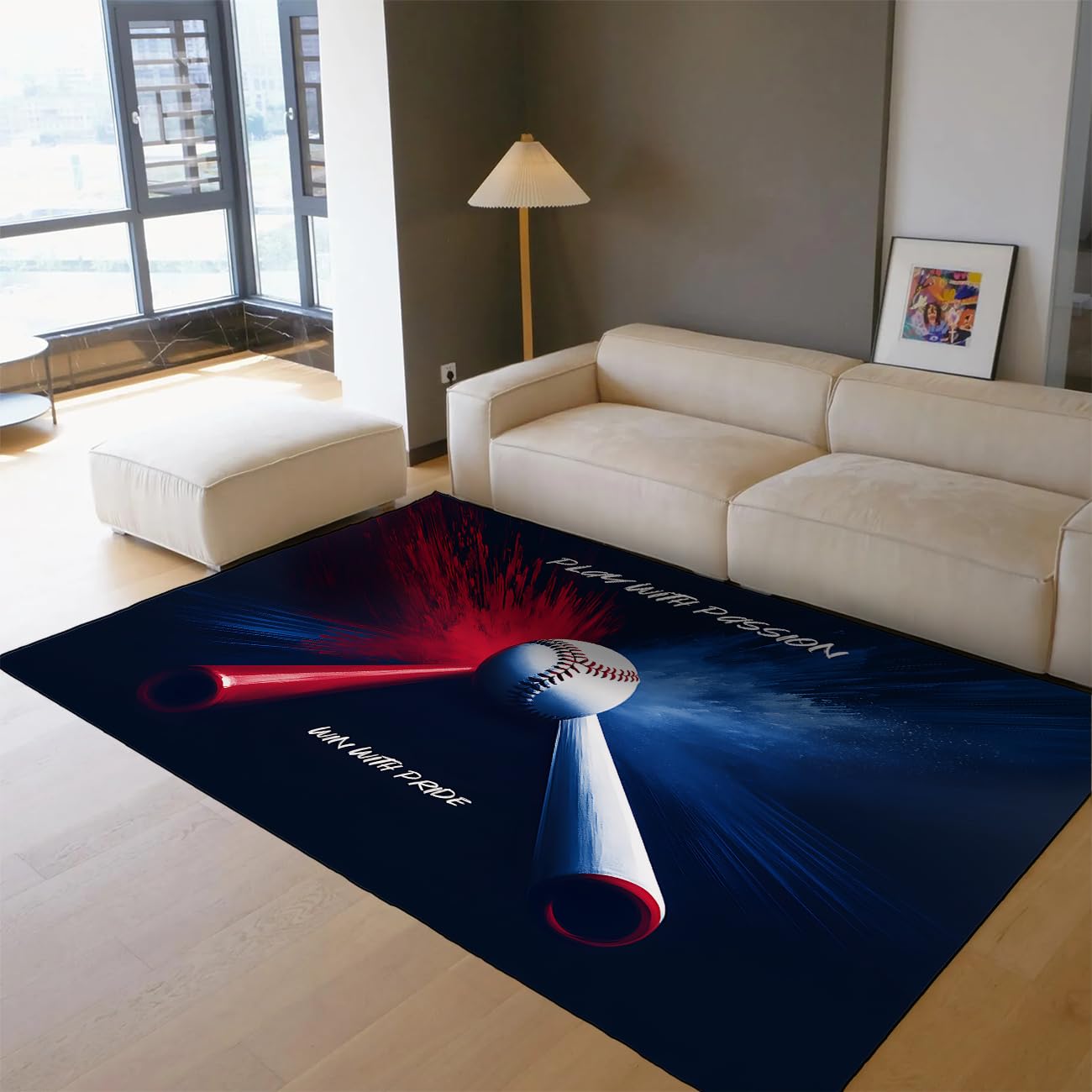 Dywaniki w stylu industrialnym motywacyjny cytat projekt siłowni Przytulny dywan z krótkim włosiem do sypialni salon sala fitness pranie w pralce 140 x 200 cm