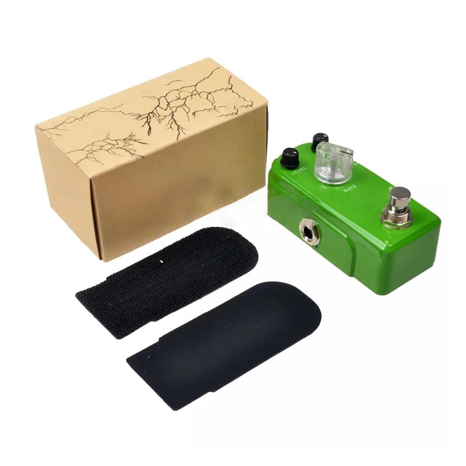 Chorus Mini Pedał Efektów Gitarowych True Bypass Z Akcesoriami Adapterowymi