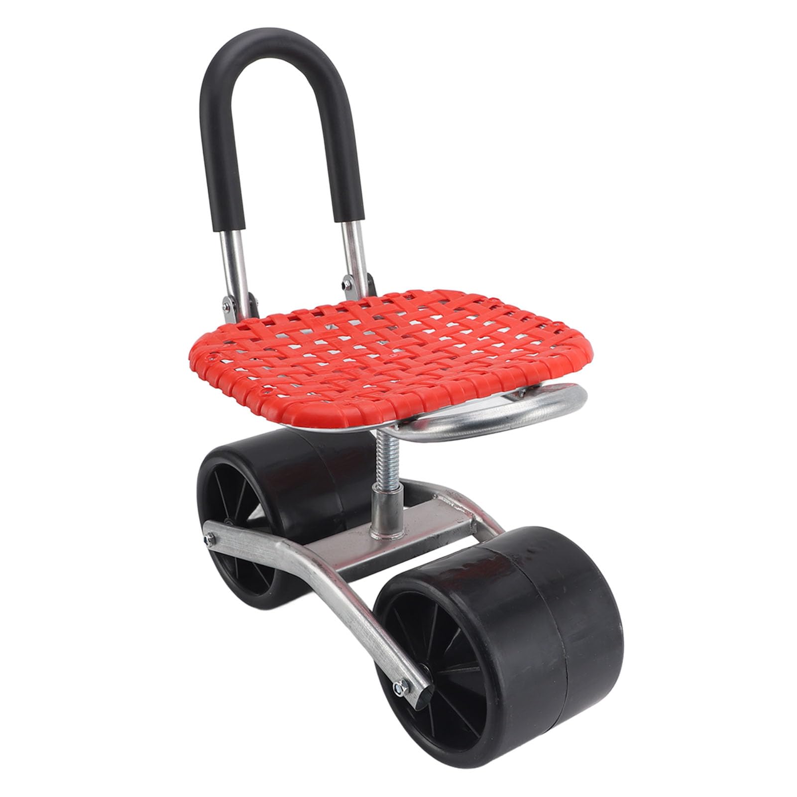 Carrito De Jardinería Con Ruedas Y Asiento Para Plantar