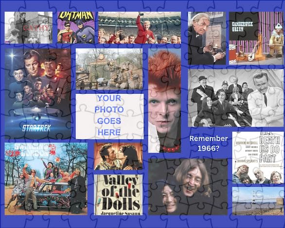 ItsYourPuzzle | Personalized Photo Jigsaw Puzzle | Nostalgia Year Puzzle for 1966 | Custom Puzzles from Photos | Memory Lane Puzzles for Adults | Cardboard Picture Puzzle | 1000 Pcs — image 1