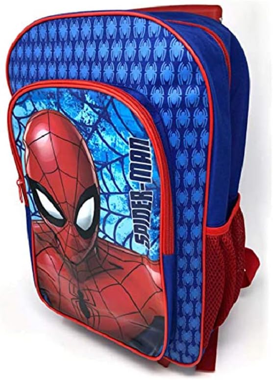 TemplarMarvel Spiderman Deluxe Backpack Trolley Bag - Spiderman Backpack