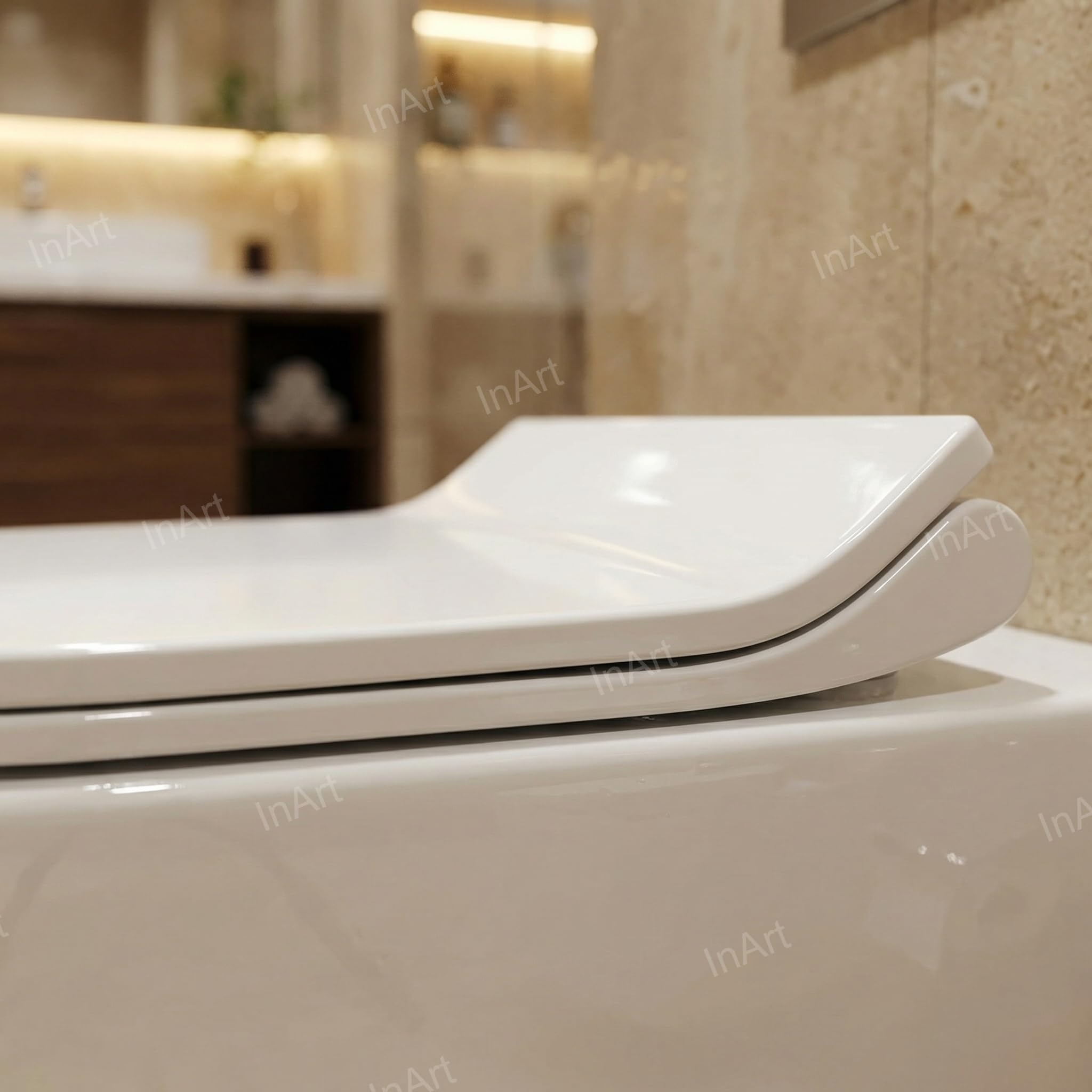 Wall Mount Commode - European Toilet -5 Wall Mount Commode - European Toilet -5
