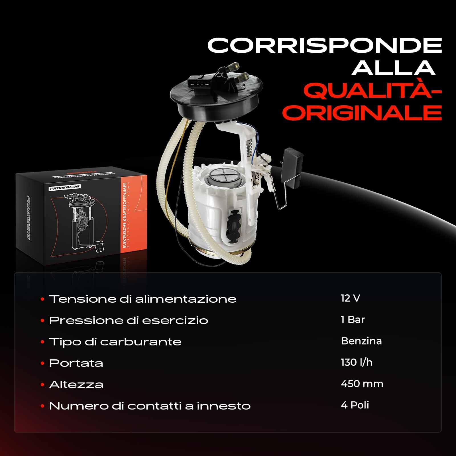 Pompa carburante pompa carburante per Golf III 3 1H1 1E7 1H5 Vento 1H2 1.4L 1.6L 1.8L 2.0L 2.8L 2.9L 1992-1999 1H0906091