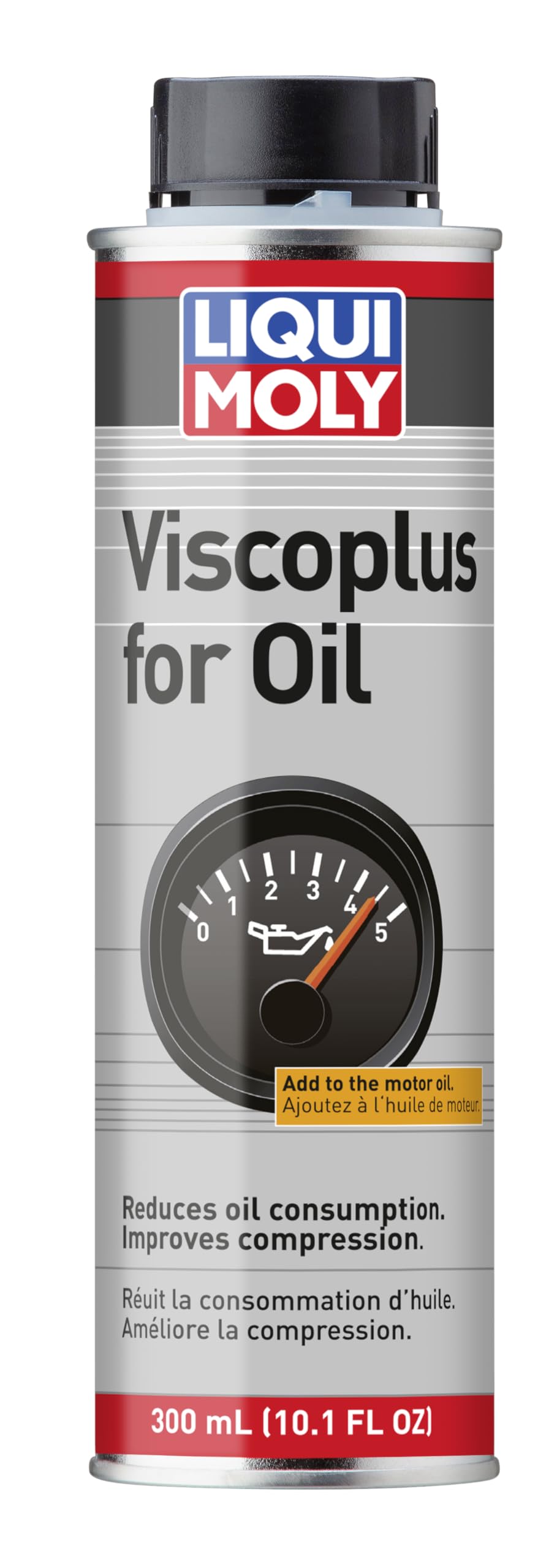 LIQUI MOLY Viscoplus for Oil 300 ml – Motor Oil Viscosity Stabilizer Additive for Gas & Diesel Engines, Helps Reduce Wear & Oil Consumption, Compatible with Synthetic & Mineral Oils, Turbo Safe - 1