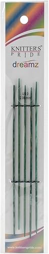 Knitter's Pride Agujas de doble punta Dreamz de 00.079 in, 6"