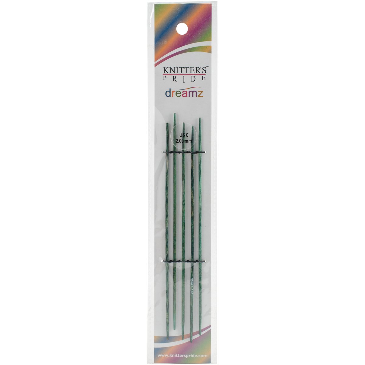 Knitter's Pride Dreamz Double Pointed Needles - Size 2.5/3mm Birch Wood DPNs