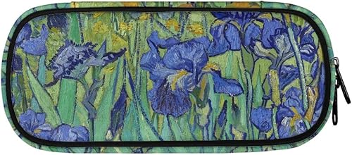 Miniatura 8 de ENLACHIC Van Gogh - Estuche para lápices con estampado de noche estrellada, estuche para lápices, organizador de papelería, bolsa para lápices para