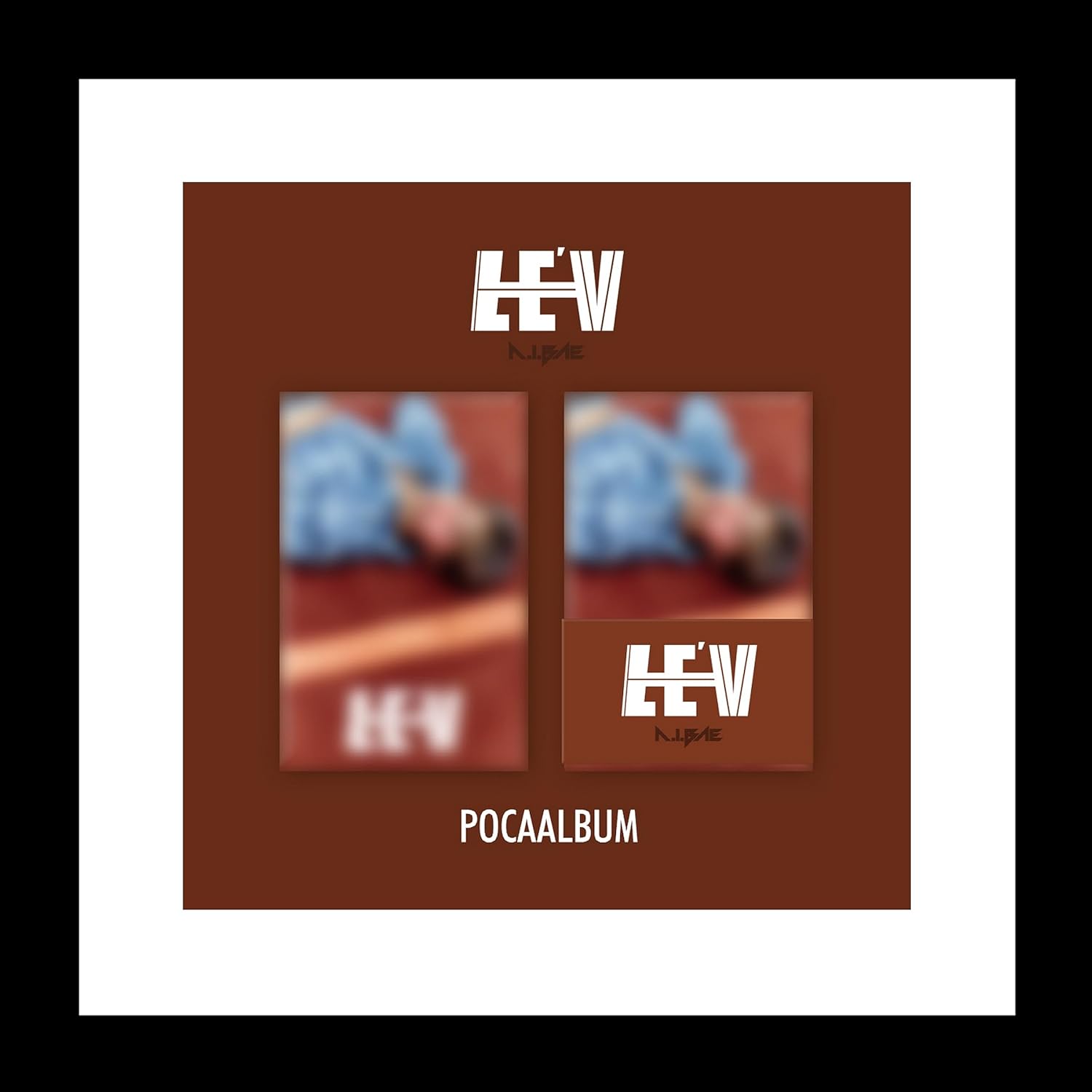 LE'V A.I.BAE 1st EP Album POCA Version Photo stand+QR card+Concept photocard+Selfie photocard+Sticker+Tracking Sealed (SET(A+B+C+D))