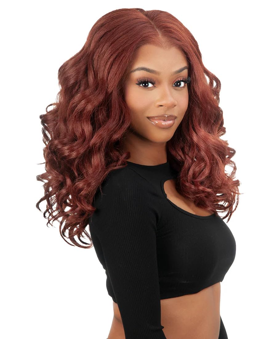 Amazon.com : Chade Fashions Medium Length Wavy Style Synthetic