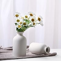 Vista 11 de Floreros secos de flores, florero de cerámica, decoración de sala de estar, arreglo floral decoración accesorios de tiro