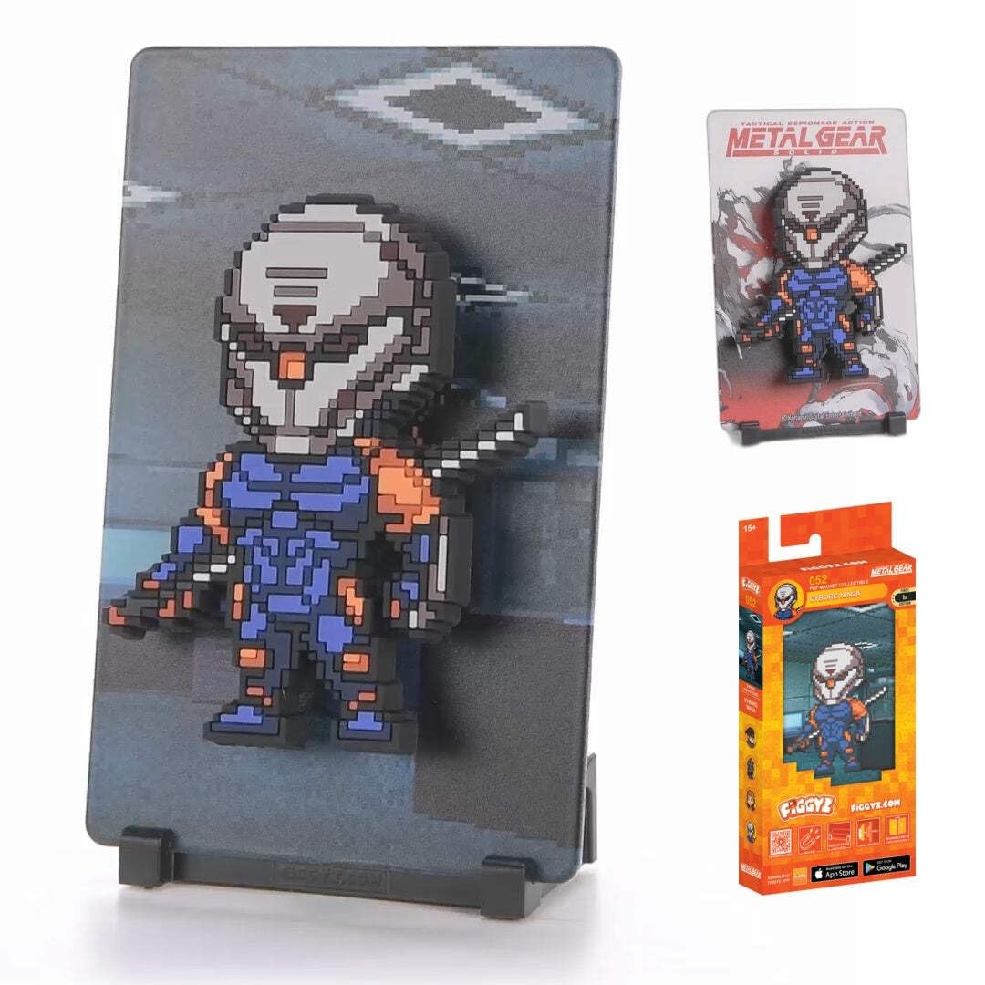 FiGGYZ Cyborg Ninja #52 Pop Magnet Collectible – Metal Gear Solid Licensed Figure