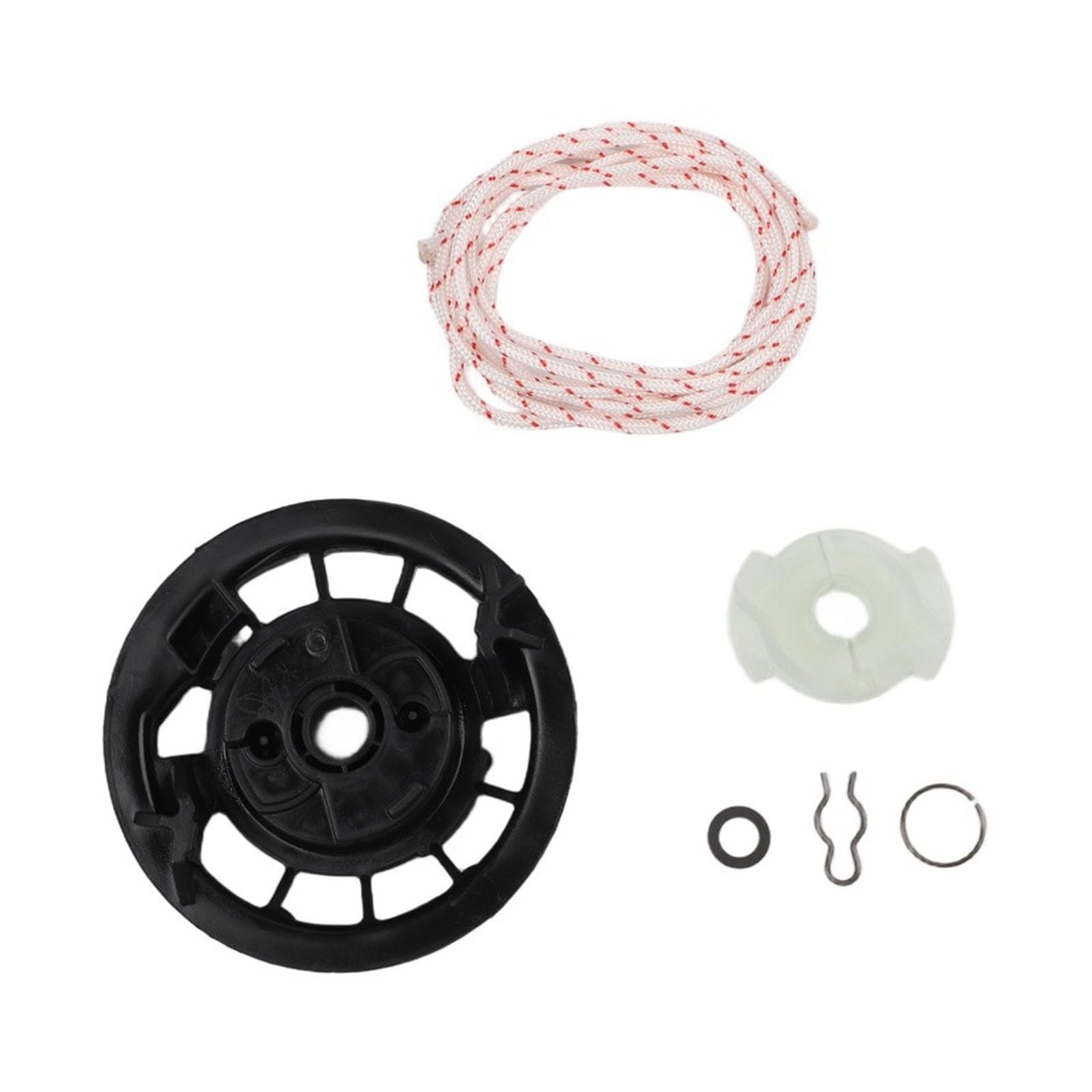 Kit de reparación de retroceso de arranque 450 500 550 serie de motor, cable de tracción para repuesto con trinquetes de resorte de polea, compatible con números de pieza 499901 692299