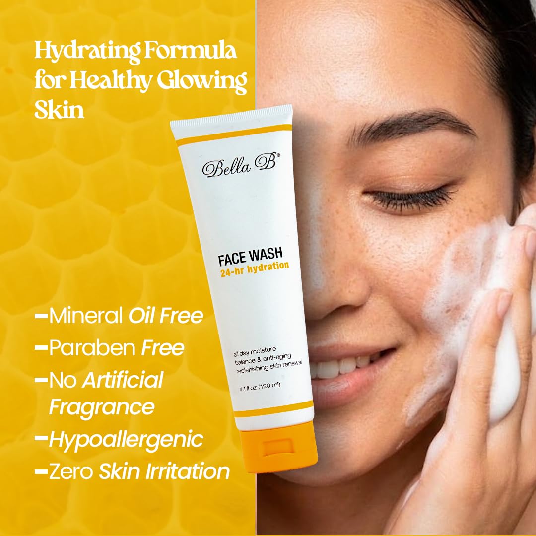 Amazon.com: Bella B Natural & Organic Face Wash 4.1 oz | Pregnancy
