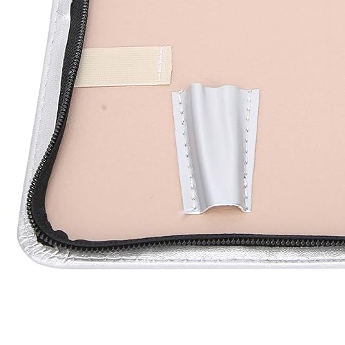 Miniatura 9 de Estuche grande para estilista para peluqueros, bolsa de cuero sintético para tijeras, soporte para tijeras de peluquería, herramientas de salón