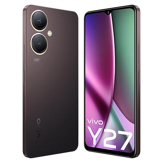 Vivo Y27 Burgundy Black