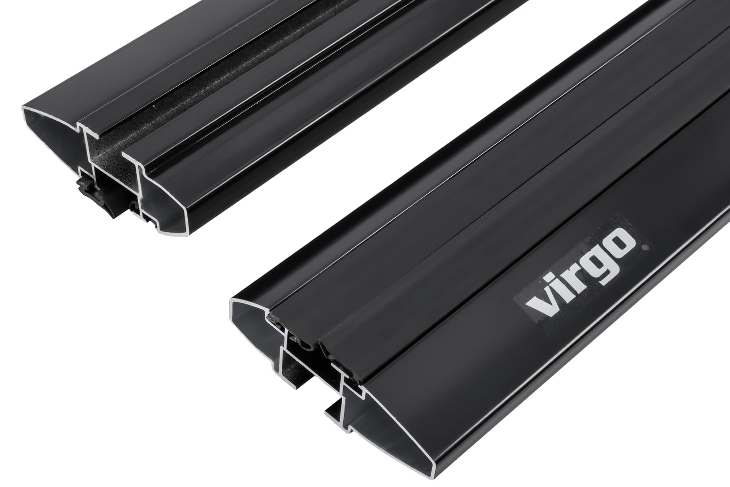 Bagażnik dachowy Inter Pack Virgo IR 135 (G2) na relingi zintegrowane (czarny)