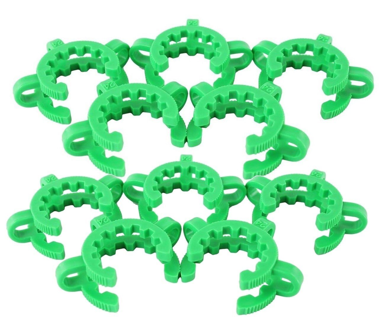 Plastic Keck Clamp - Lot of 10 - USAlab