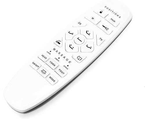 Okin Control remoto inalámbrico de mano de reemplazo para camas ajustables eléctricas RF.27.19.33