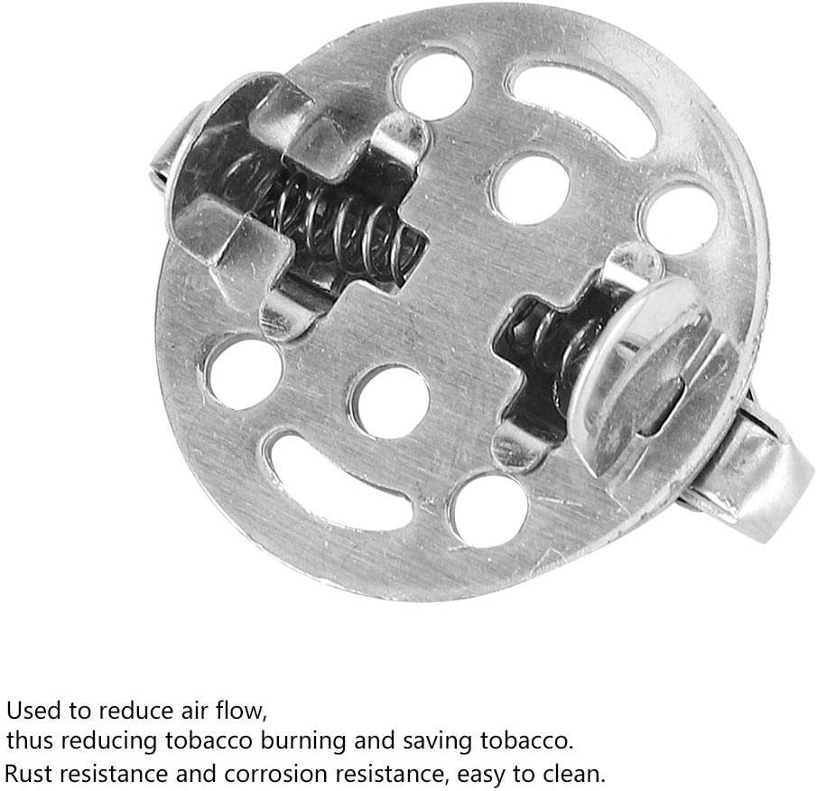Lightweight Pipe Windproof Cap, Adjustable Cigarette Tool, Easy to Clean 1.2X0.9X0.6In for Reducing Burning Reducing Air Flow